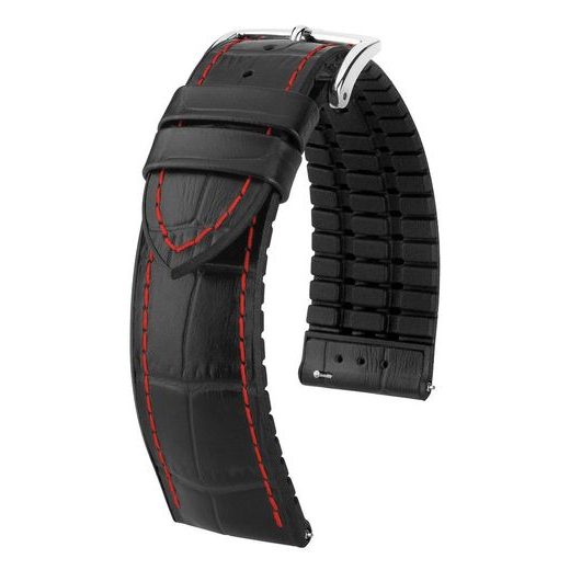 ŘEMÍNEK HIRSCH GEORGE - ČERNÝ, ČERVENÉ PROŠITÍ - ŘEMÍNKY - OSTATNÍ