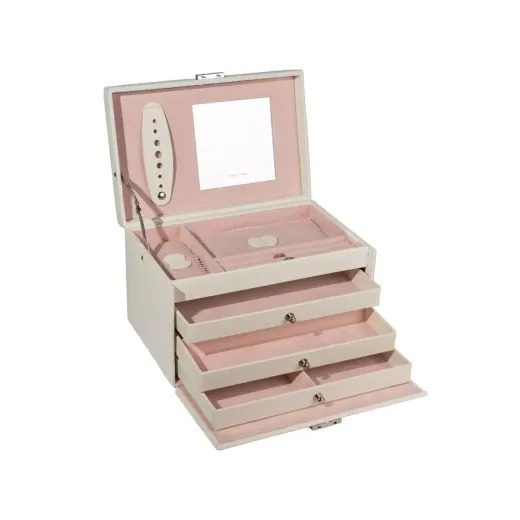 FRIEDRICH LEDERWAREN CLASSICO ROSÉ JEWELLERY CASE 23238-13 - JEWELLERY BOXES - ACCESSORIES