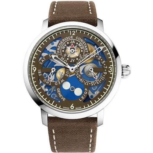 FREDERIQUE CONSTANT MANUFACTURE SLIMLINE PERPETUAL CALENDAR AUTOMATIC THE NAKED WATCHMAKER LIMITED EDITION FC-775TNW4S6 - MANUFACTURE - BRANDS