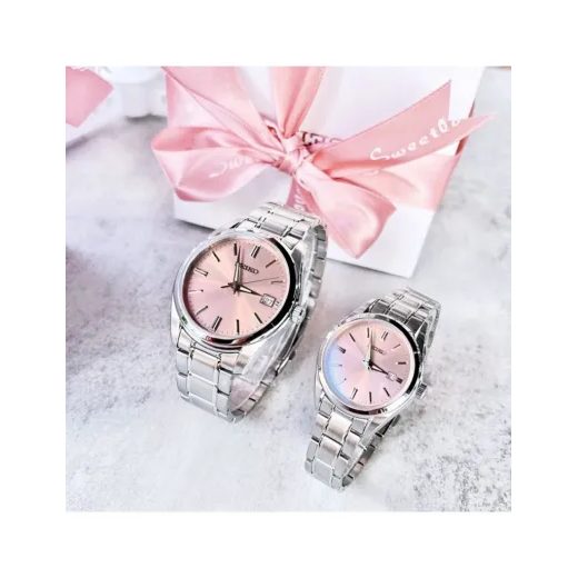 SET SEIKO QUARTZ SUR523P1 A SUR529P1 - WATCHES FOR COUPLES - WATCHES