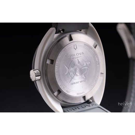 BULOVA SNORKEL 98B449 GREAT WHITE SHARK - ARCHIVE SERIES - BRANDS