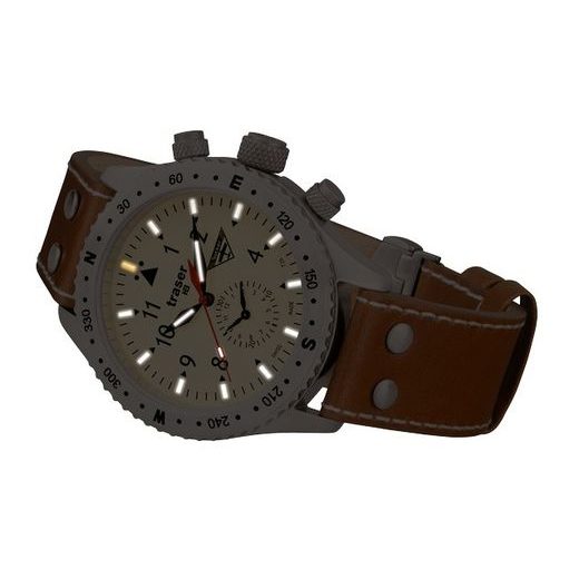 TRASER AVIATOR JUNGMEISTER WATCH KŮŽE - HERITAGE - MĂRCI