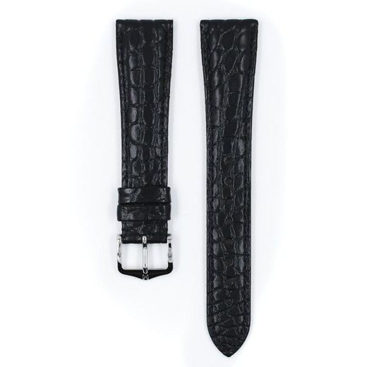 ŘEMÍNEK HIRSCH REGENT 2 - ČERNÝ, MAT - STRAPS - ACCESSORIES