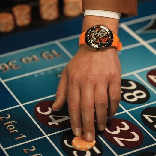 BULOVA ELECTROSTATIC ACCUTRON DNA CASINO 28A205 LIMITED EDITION - ACCUTRON - ZNAČKY