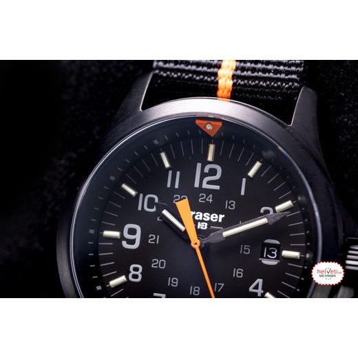 TRASER P67 OFFICER PRO BLACK NATO S PRUHEM - HERITAGE - ZNAČKY