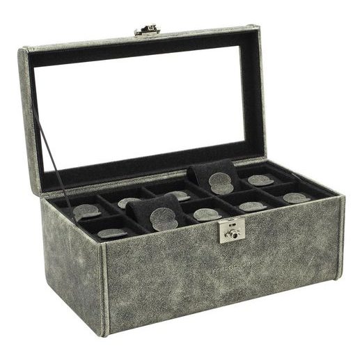 WATCH BOX FRIEDRICH LEDERWAREN CUBANO 27024-8 - WATCH BOXES - ACCESSORIES