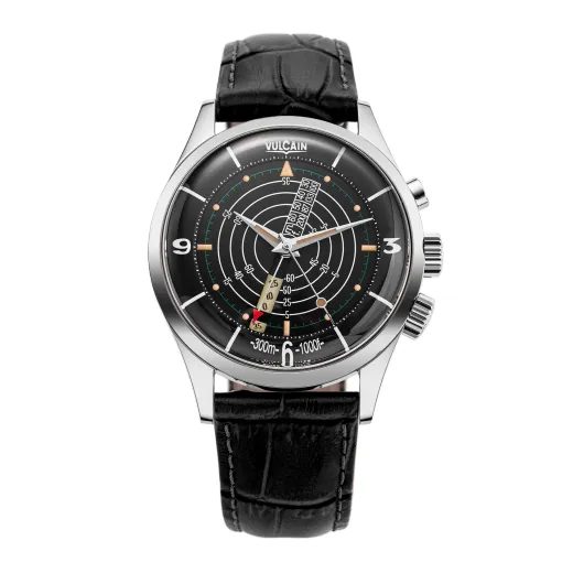 VULCAIN NAUTICAL HERITAGE - BLACK BEIGE PATINA - NAUTICAL HERITAGE - ZNAČKY