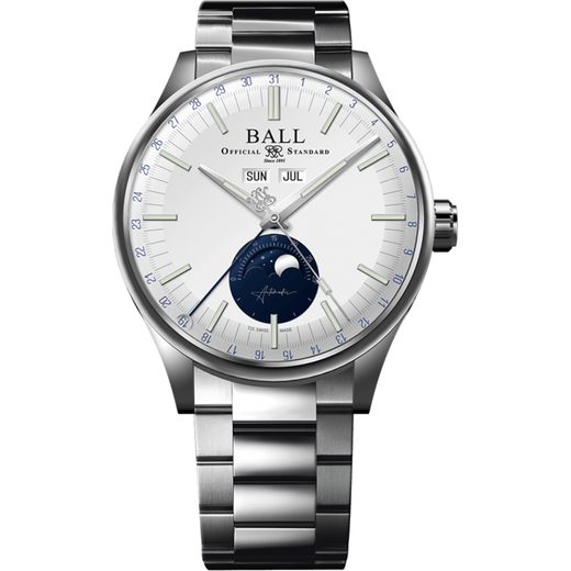 BALL ENGINEER II MOON CALENDAR NM3016C-S1J-WH - ENGINEER II - BRANDS