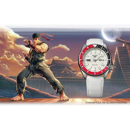 SEIKO 5 SPORTS SRPF19K1 RYU STREET FIGHTER LIMITED EDITION - SEIKO - ZNAČKY