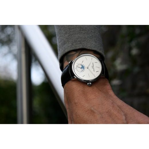 FREDERIQUE CONSTANT MANUFACTURE SLIMLINE MOONPHASE AUTOMATIC SECONDE/SECONDE/ LIMITED EDITION FC-705SOC4S6 - SLIMLINE GENTS - ZNAČKY