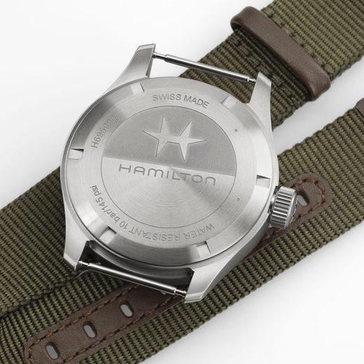 HAMILTON KHAKI FIELD MECHANICAL POWER RESERVE 40 MM H69509960 - KHAKI FIELD - BRANDS