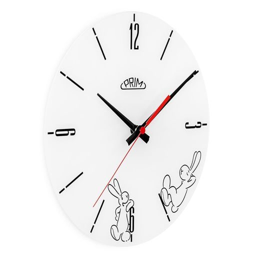 HODINY PRIM BOB A BOBEK E19.5460.0090.007049 - NÁSTĚNNÉ HODINY - OSTATNÍ