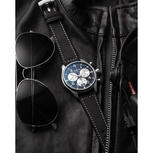 ALPINA STARTIMER PILOT BIG DATE CHRONOGRAPH AL-372NS4S6 - STARTIMER PILOT CHRONOGRAPH - ZNAČKY