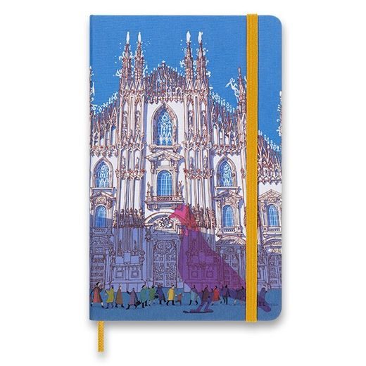 ZÁPISNÍK MOLESKINE I AM MILAN - TVRDÉ DESKY - L, LINKOVANÝ 1331/1417214 - DIÁŘE A ZÁPISNÍKY - OSTATNÍ
