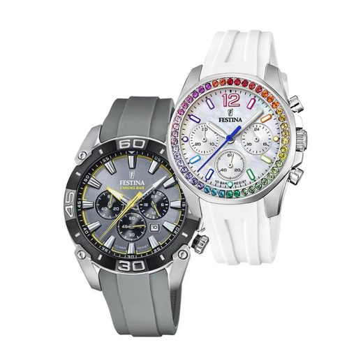 SET FESTINA CHRONO BIKE 2021 20544/8 A 20610/2 - WATCHES FOR COUPLES - WATCHES