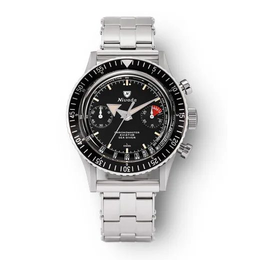 NIVADA GRENCHEN CHRONOMASTER BROAD ARROW N INTER. BEZEL - MANUAL - CHRONOMASTER - ZNAČKY
