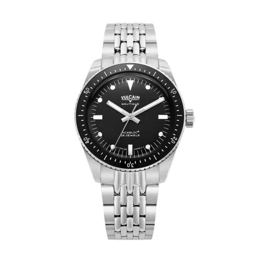 VULCAIN SKINDIVER NAUTIQUE BLACK WITH WHITE LUM - SKINDIVER NAUTIQUE - BRANDS