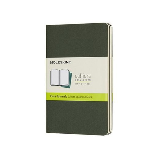 SEŠITY MOLESKINE CAHIER VÝBĚR BAREV, 3KS - MĚKKÉ DESKY - S, ČISTÝ 1331/223410 - DIÁŘE A ZÁPISNÍKY - OSTATNÍ