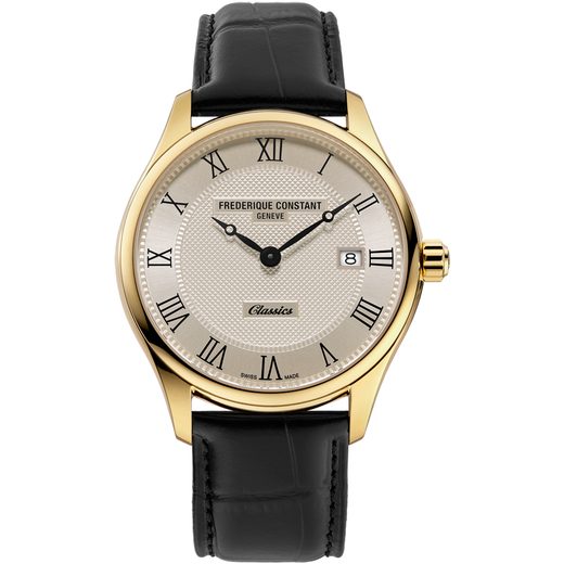FREDERIQUE CONSTANT CLASSICS QUARTZ DATE FC-220CR5B5 - CLASSICS GENTS - BRANDS