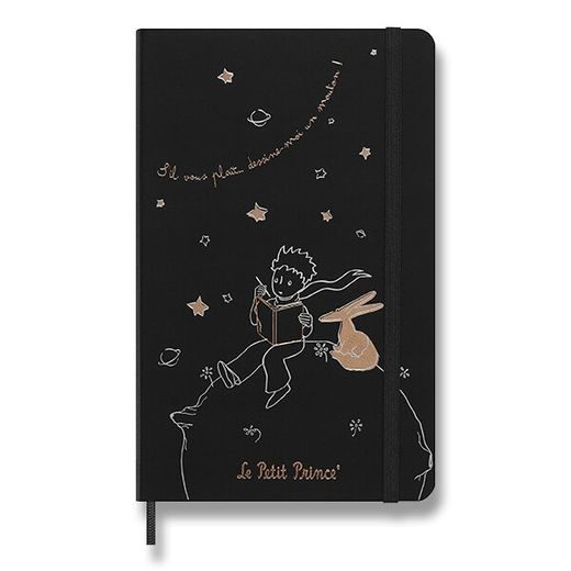 ZÁPISNÍK MOLESKINE LE PETIT PRINCE SBĚRATELSKÁ EDICE - PEVNÉ DESKY - L, LINKOVANÝ 1331/1717253 - DIÁŘE A ZÁPISNÍKY - OSTATNÍ