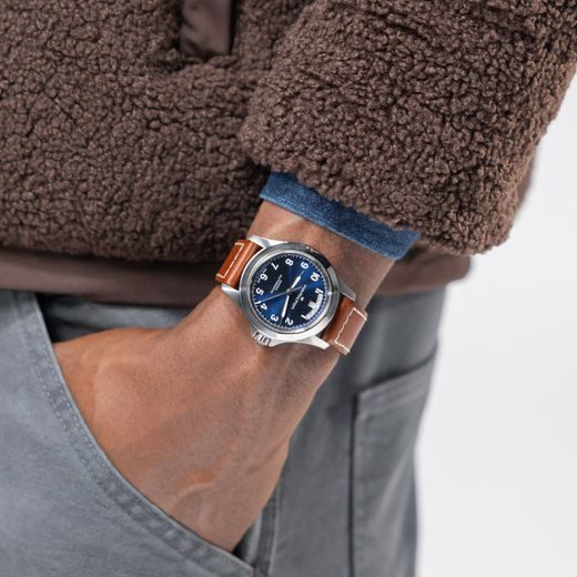 HAMILTON KHAKI FIELD KING AUTO H64475540 - KHAKI FIELD - ZNAČKY