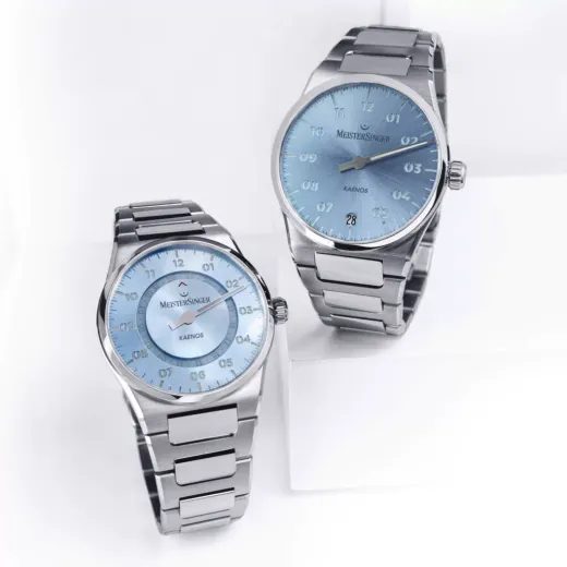 MEISTERSINGER KAENOS OPEN DATE SUNBURST ICE BLUE KSOD914 - EDITIONS - BRANDS