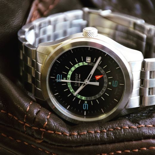 TRASER AURORA GMT SILVER - STEEL - CLASSIC - BRANDS