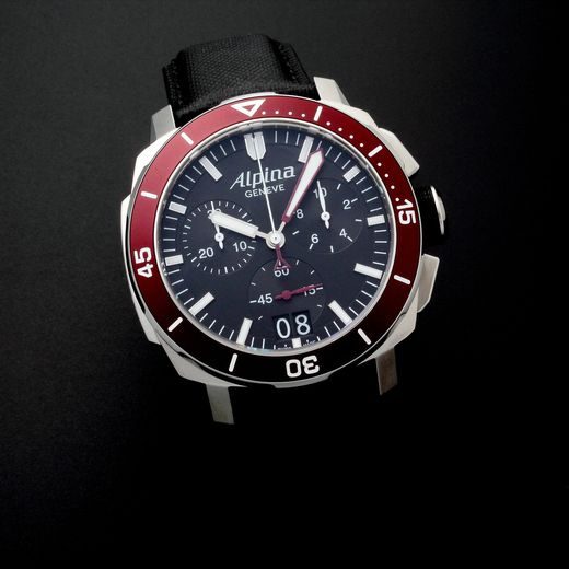 ALPINA SEASTRONG DIVER 300 BIG DATE CHRONOGRAPH AL-372LBBRG4V6 - ALPINA - ZNAČKY