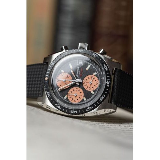 NIVADA GRENCHEN CHRONOSPORT MECAQUARTZ SALMON - AUTOCHRON - ZNAČKY