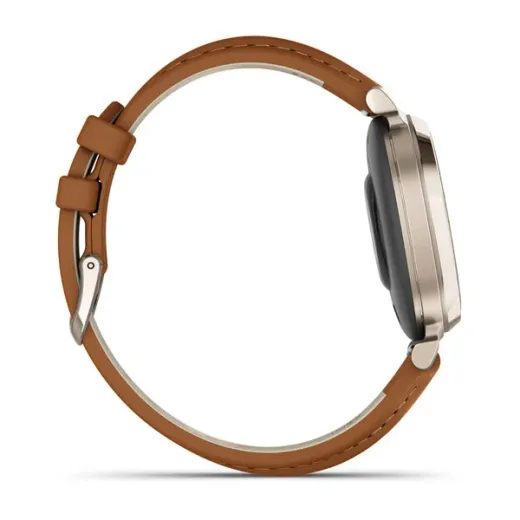 GARMIN LILY® 2 CLASSIC CREAM GOLD / TAN LEATHER BAND - 010-02839-02 - LILY 2 - BRANDS