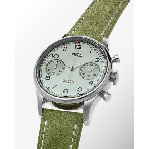 PRIM JANSKÝ PULSOMETER CHRONOGRAPH 39 W03P.13283.B - QUARTZ - ZNAČKY