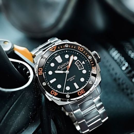 ALPINA SEASTRONG DIVER 300 AUTOMATIC AL-525LBO4V26B - ALPINA - BRANDS