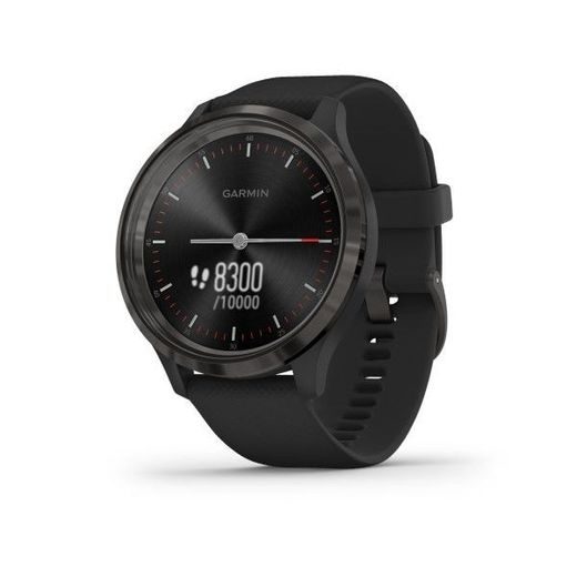 GARMIN VIVOMOVE3 SPORT, SLATE/BLACK BAND 010-02239-21 - VIVOMOVE3 SPORT - BRANDS