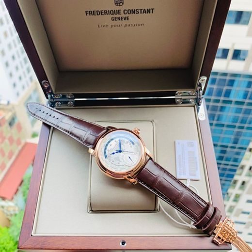 FREDERIQUE CONSTANT MANUFACTURE CLASSIC WORLDTIMER AUTOMATIC FC-718WM4H4 - MANUFACTURE - ZNAČKY