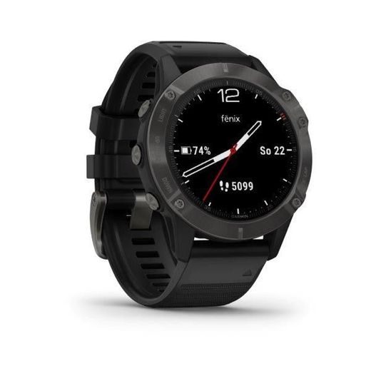 GARMIN FENIX6 PRO SAPPHIRE, GRAY/BLACK BAND (MAP/MUSIC) 010-02158-11 - GARMIN - ZNAČKY