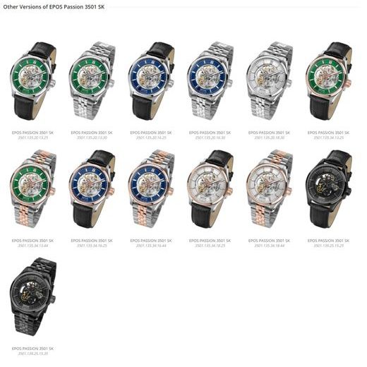 EPOS PASSION SK 3501.135.20.16.25 - TIMELESS - BRANDS