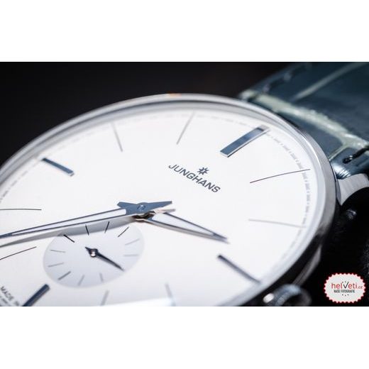 JUNGHANS MEISTER HANDAUFZUG TERRASSENBAU 27/3000.02 - HAND-WINDING - ZNAČKY