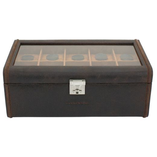 WATCH BOX FRIEDRICH LEDERWAREN CUBANO 27024-6 - WATCH BOXES - ACCESSORIES