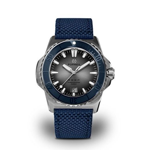 FORMEX REEF 39,5 AUTOMATIC CHRONOMETER SILVER DIAL - REEF - BRANDS