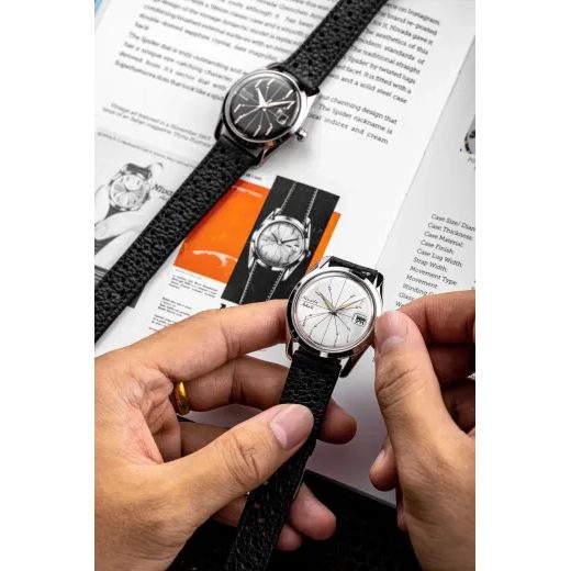 NIVADA GRENCHEN ANTARCTIC SPIDER SILVER 35 MM - ANTARCTIC - BRANDS