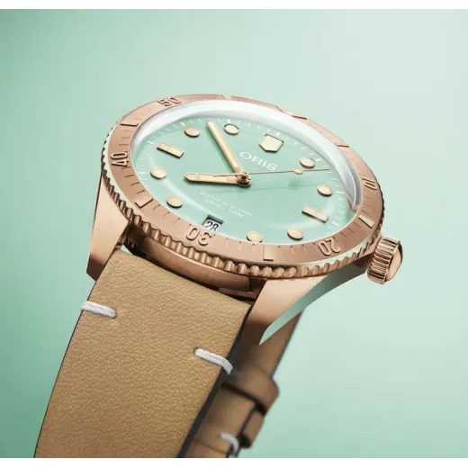 ORIS DIVERS SIXTY-FIVE COTTON CANDY 01 733 7771 3157-07 5 19 04BR - DIVERS - ZNAČKY