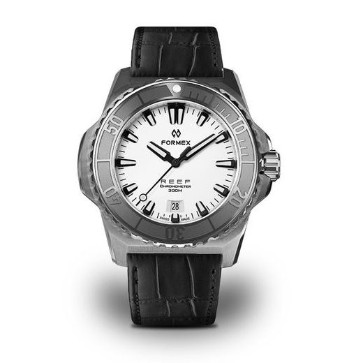 FORMEX REEF 42 AUTOMATIC CHRONOMETER WHITE DIAL - REEF - ZNAČKY