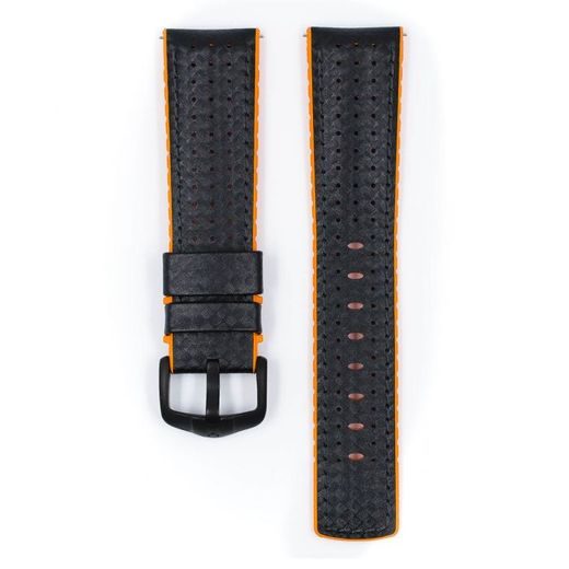 ŘEMÍNEK HIRSCH AYRTON 5 - ČERNO-ORANŽOVÝ - STRAPS - ACCESSORIES