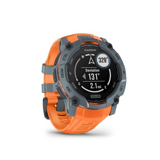 GARMIN INSTINCT® 3 – 50 MM, SOLAR TWILIGHT S SOLSTICE PÁSKEM 010-02935-01 - INSTINCT 3 - ZNAČKY