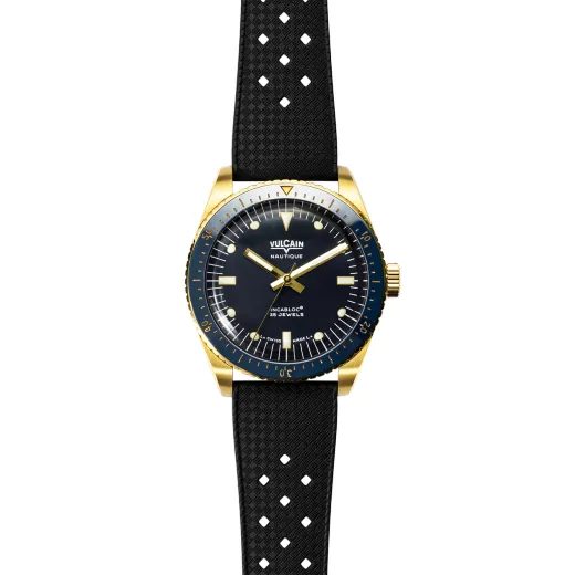 VULCAIN SKINDIVER NAUTIQUE GOLD / BLUE - SKINDIVER NAUTIQUE - ZNAČKY