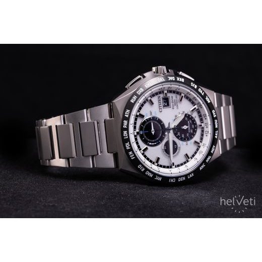 CITIZEN WORLDTIME RADIO CONTROLLED SUPER TITANIUM AT8238-84A - SUPER TITANIUM - BRANDS