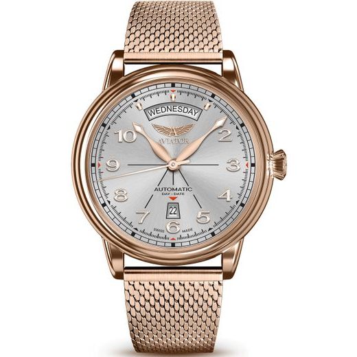AVIATOR DOUGLAS DAY-DATE 45 AUTOMATIC V.3.44.2.400.5 - DOUGLAS DAY-DATE - BRANDS