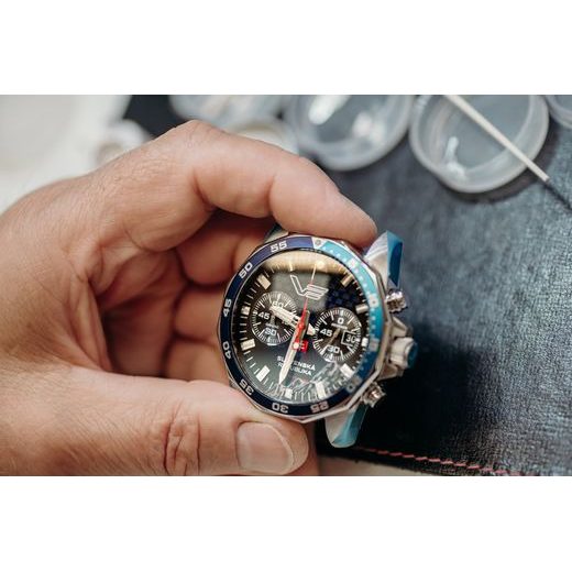 VOSTOK EUROPE LIMITED EDITION SLOVAKIA 6S21-225A463 (LEATHER STRAP) - LIMITED EDITION - BRANDS