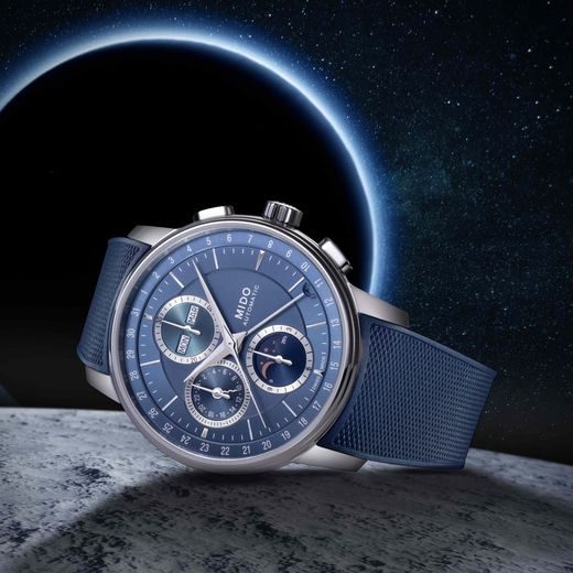 MIDO BARONCELLI CHRONOGRAPH MOONPHASE M027.625.17.041.00 - BARONCELLI - BRANDS