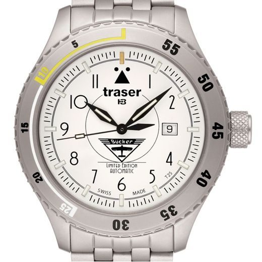 TRASER BÜCKER AUTOMATIC TITAN WHITE TITANIUM - TRASER - BRANDS